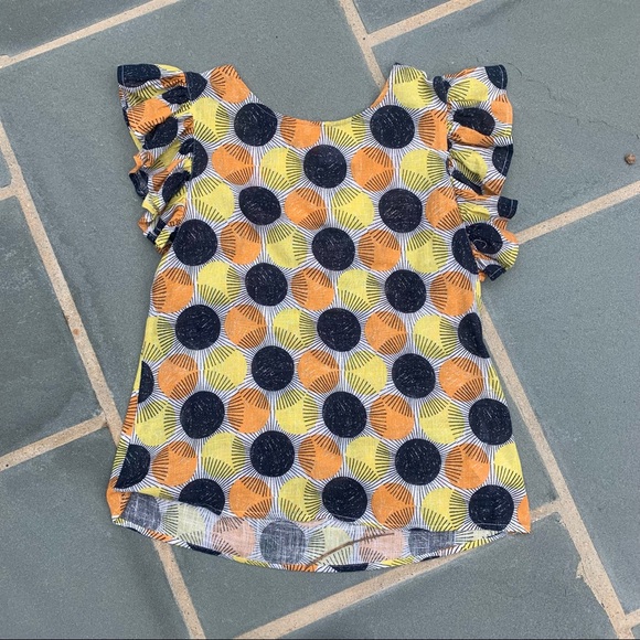 Floral Ruffled Top - Picture 6 of 6